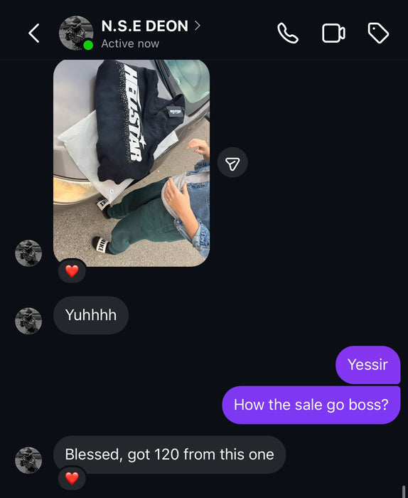 Customer photo